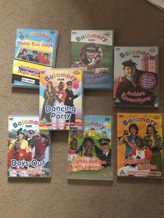 Balamory DVDs (CBeebies) x 7