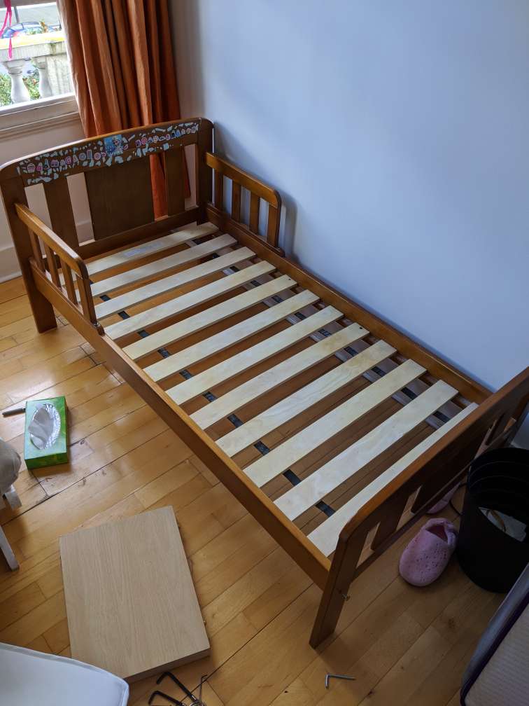 Two toddler beds
